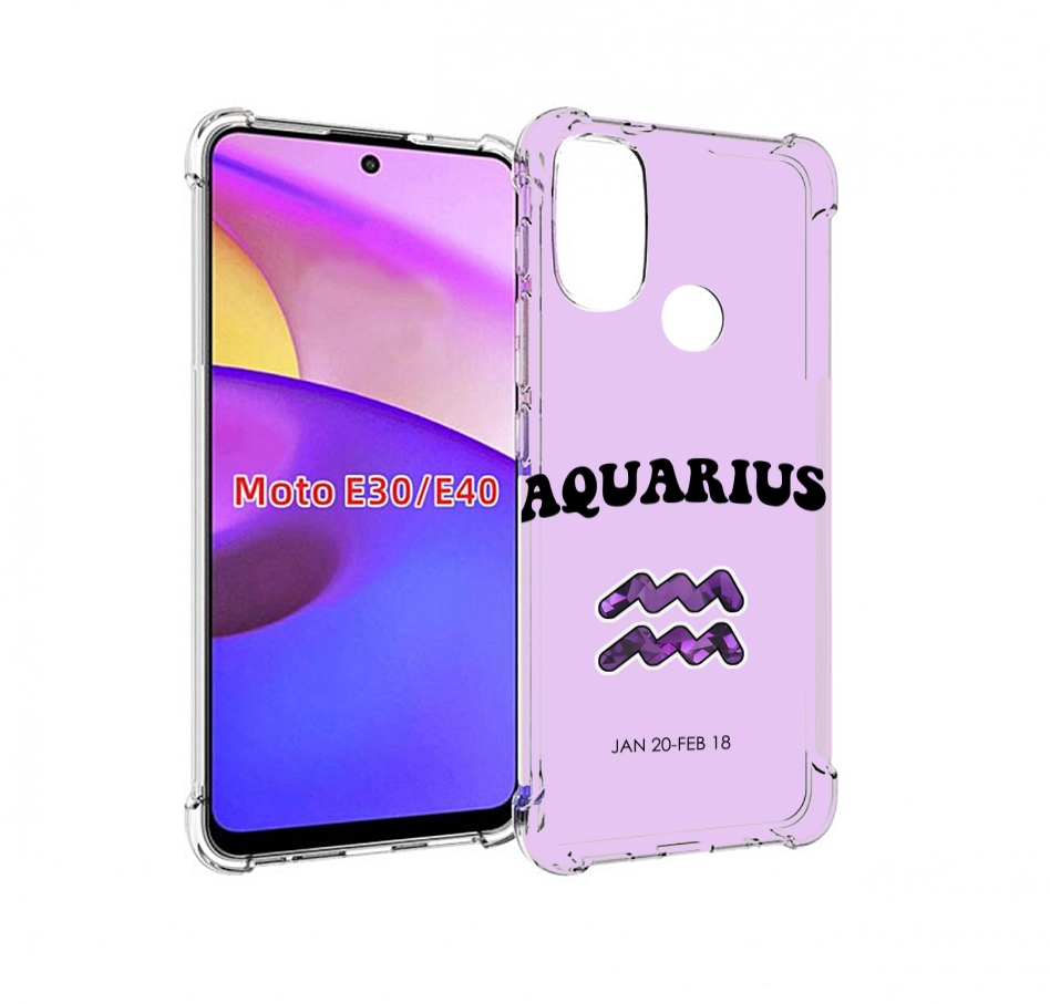 

Чехол бампер MyPads знак зодиака водолеи 4 для Motorola Moto E3, Прозрачный, Tocco