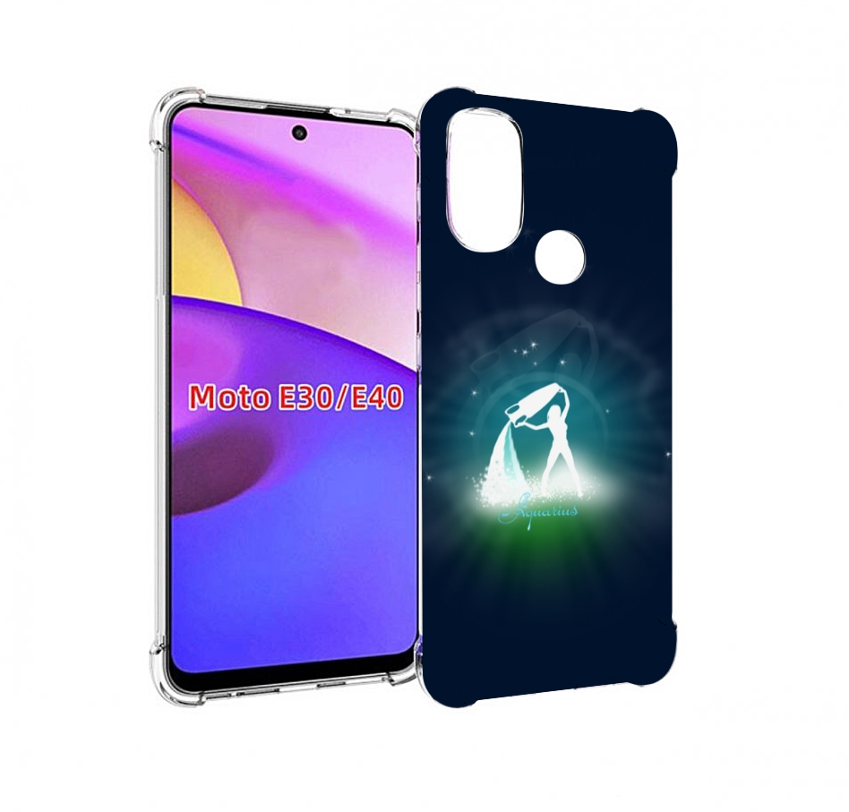 

Чехол бампер MyPads знак зодиака водолеи 1 для Motorola Moto E3, Прозрачный, Tocco