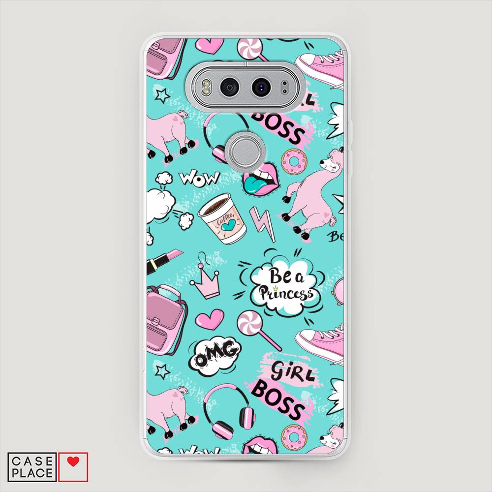 

Чехол Awog "Стильная лама" для LG V20, 83350-1