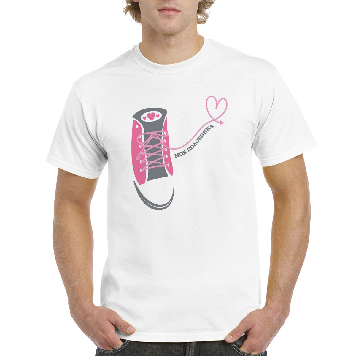 

Футболка унисекс CoolPodarok M0114095 белая 60 RU, Белый, M0114095