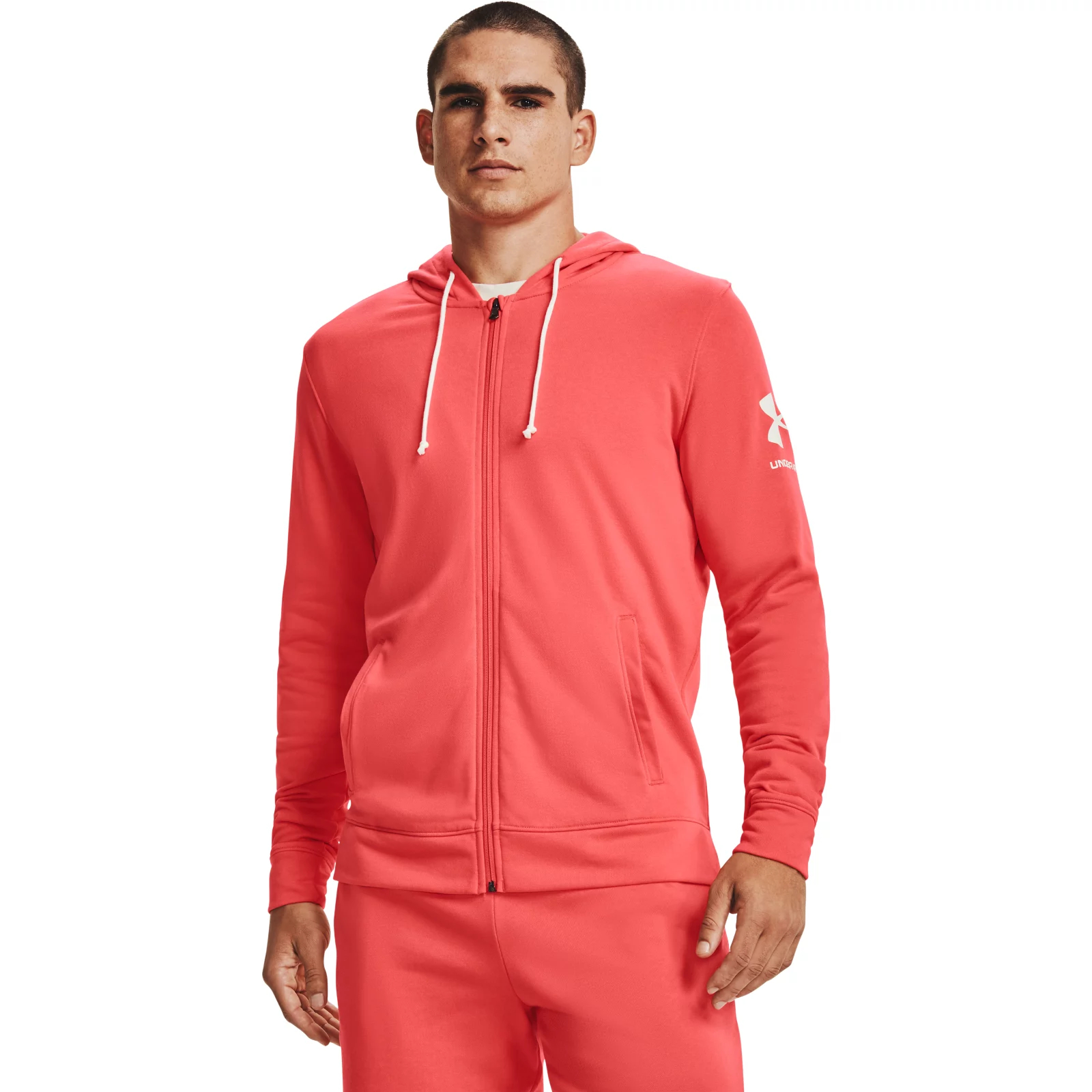 фото Толстовка мужская under armour 1361606-112 красная xs