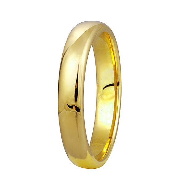Кольцо из желтого золота р. 18 Юверос 10-284-Ж