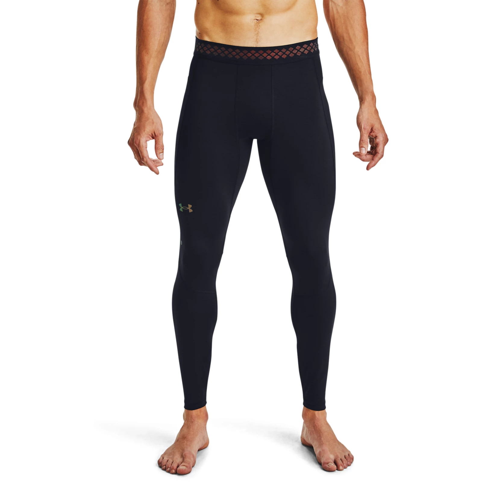 

Тайтсы мужские Under Armour 1356625-001 черные S/M, 1356625-001