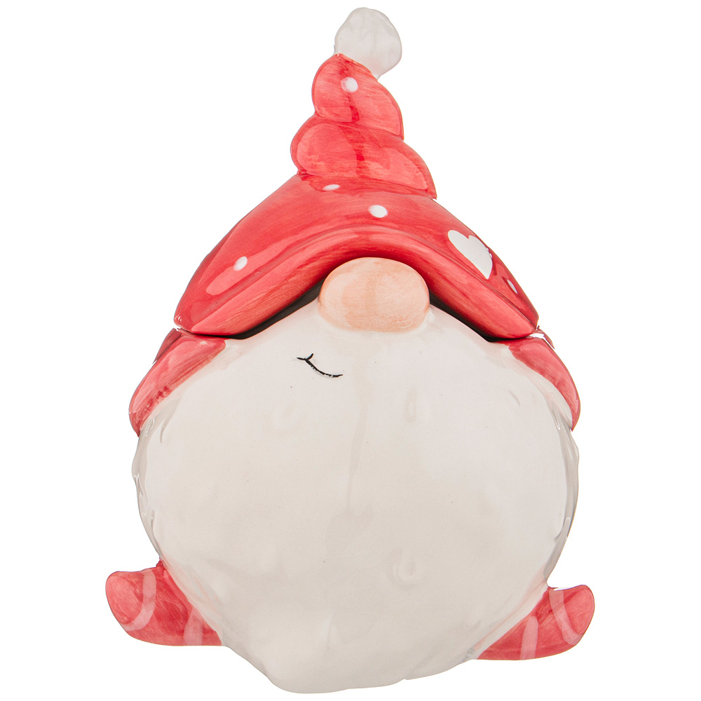 

Сахарница Коллекция Christmas Gift 14x12.8x17 см, Красный, 5384489
