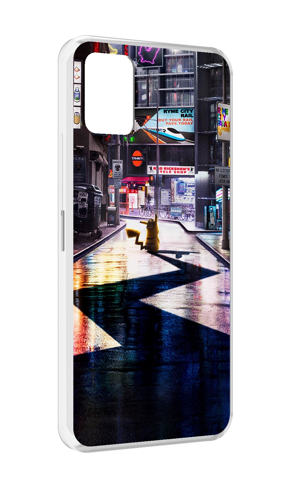 

Чехол MyPads Пикачу-в-городе для Umidigi Power 5, Прозрачный, Tocco