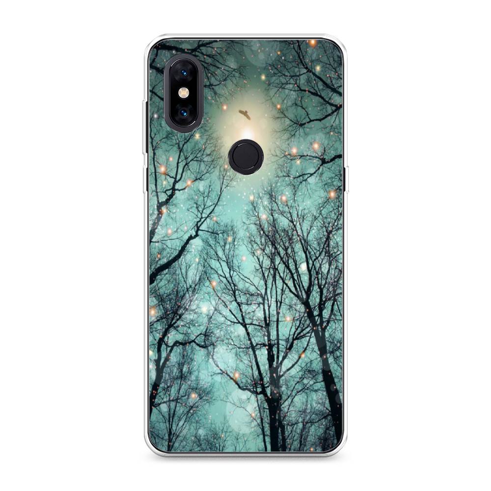 

Чехол Awog на Xiaomi Mi Mix 3 "Лес в сумерках", 34950-4