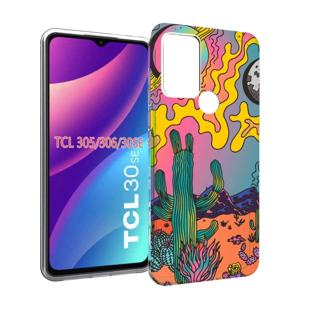 

Чехол MyPads акварельные рисунки для TCL 30SE/305/306/30E, Tocco