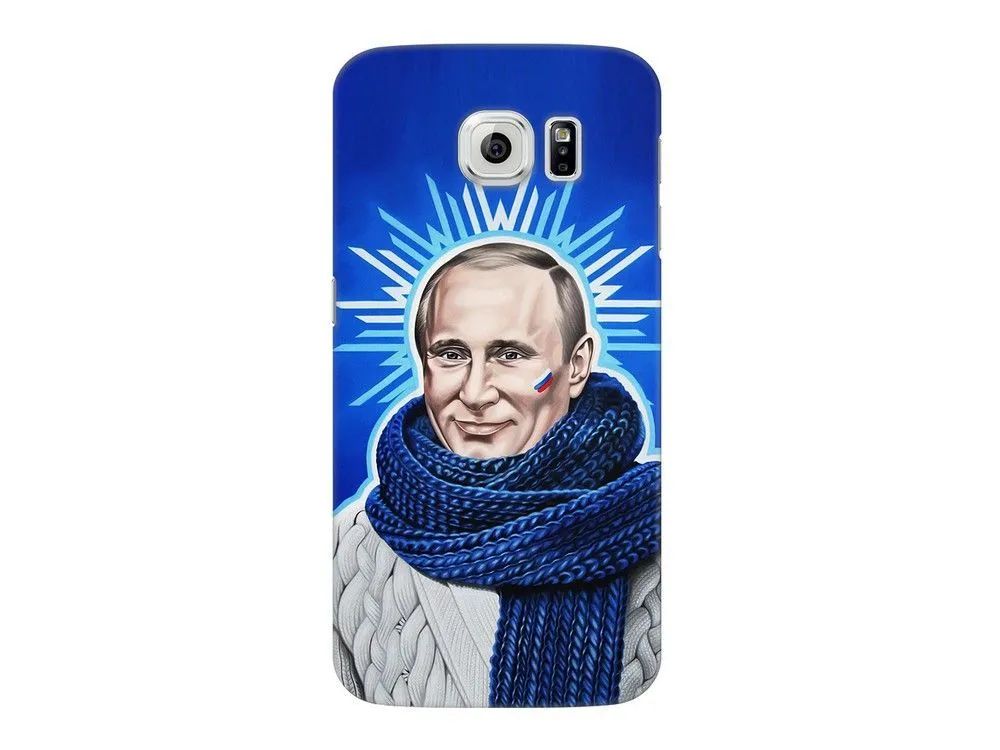 

Накладка Art Case для Samsung Galaxy G920 S6 + защитная пленка, Person Путин Звезда, Deppa, Разноцветный