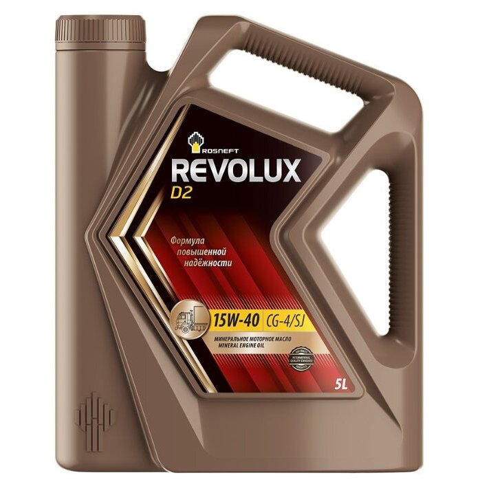 

Масло моторное Rosneft Revolux D2 15W-40 минеральное 5 л 40625850