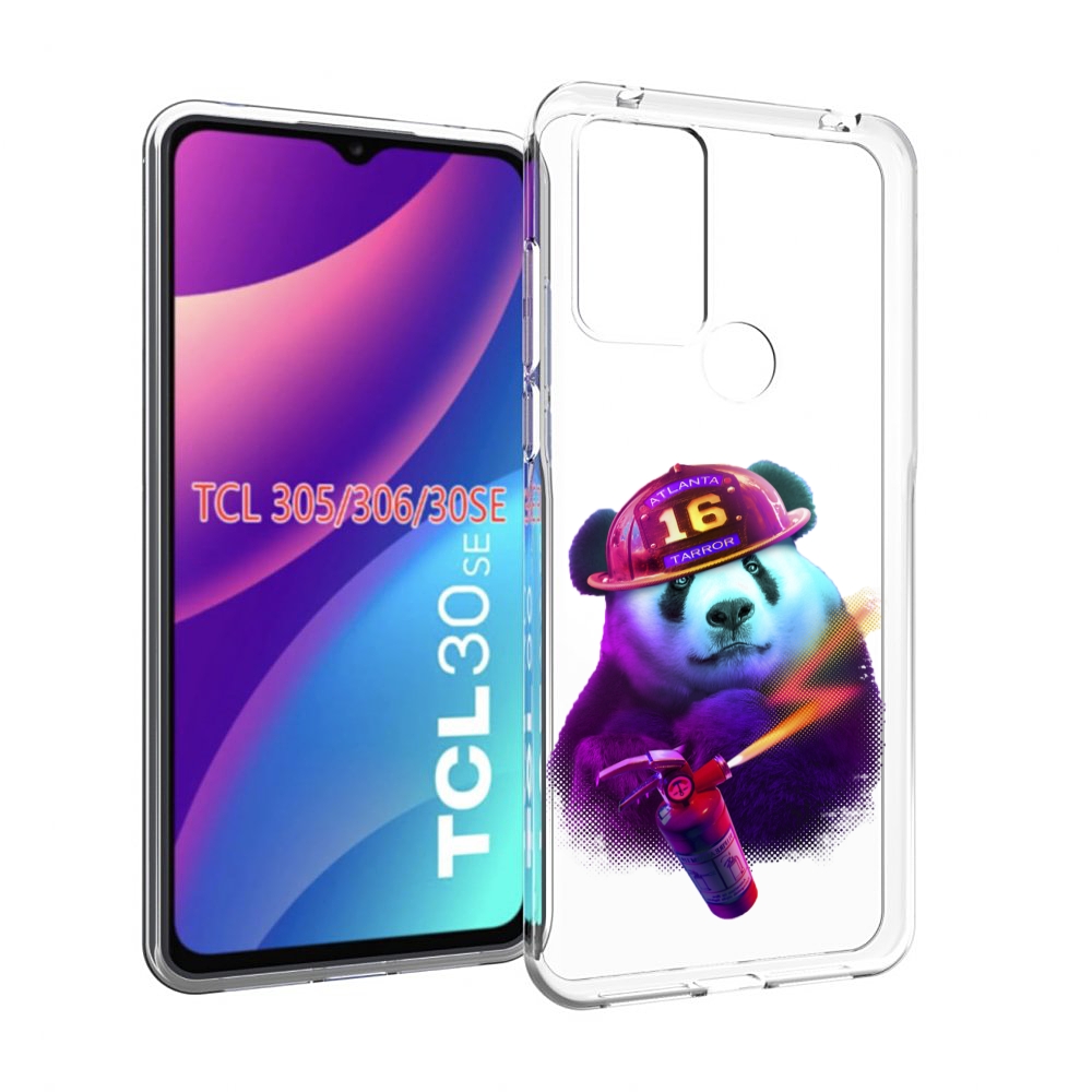 

Чехол MyPads Яркая панда детский для TCL 30SE/305/306/30E, Tocco