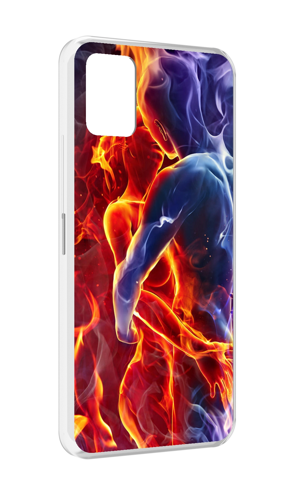 

Чехол MyPads Огонь-вода для Umidigi Power 5, Прозрачный, Tocco
