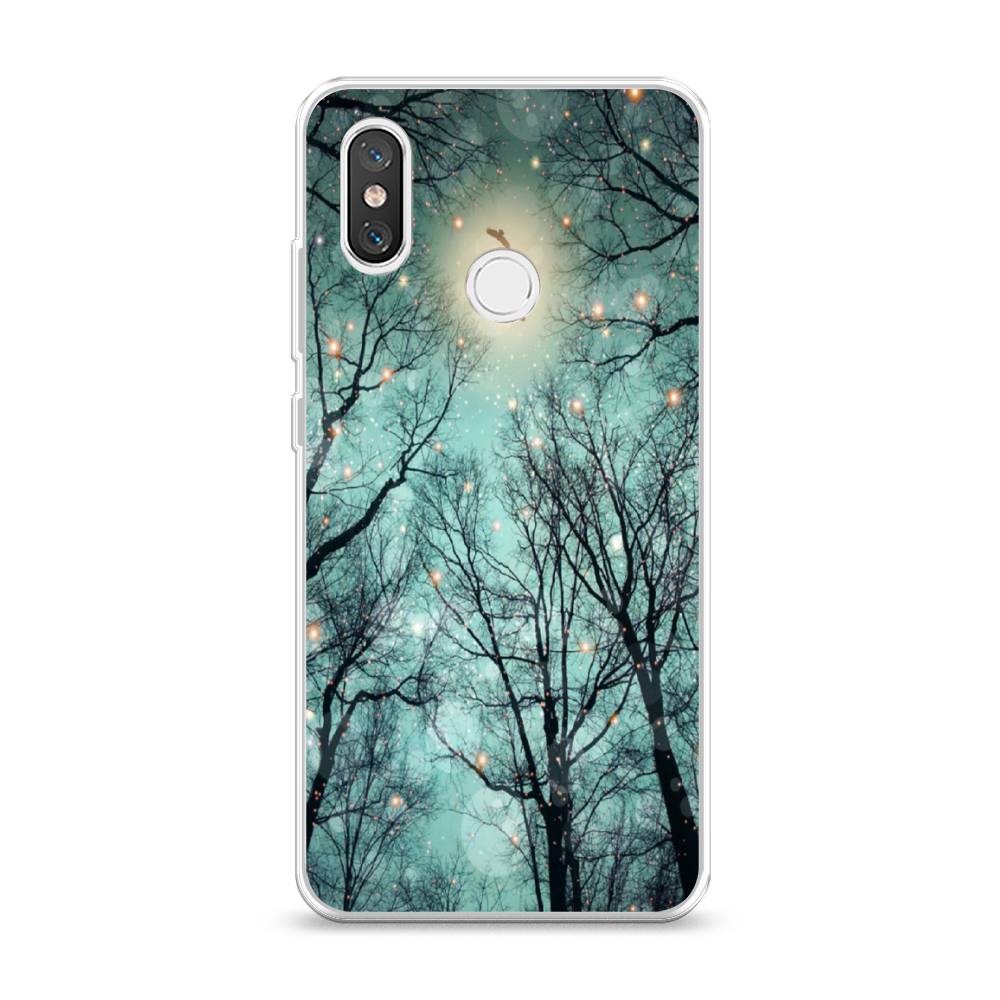 

Чехол Awog на Xiaomi Mi 8 "Лес в сумерках", 33550-4