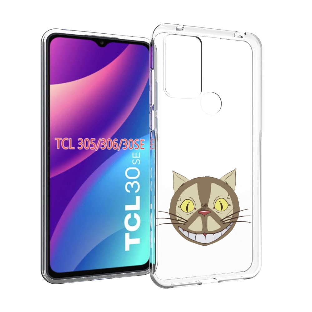 

Чехол MyPads Чеширский кот для TCL 30SE/305/306/30E, Tocco