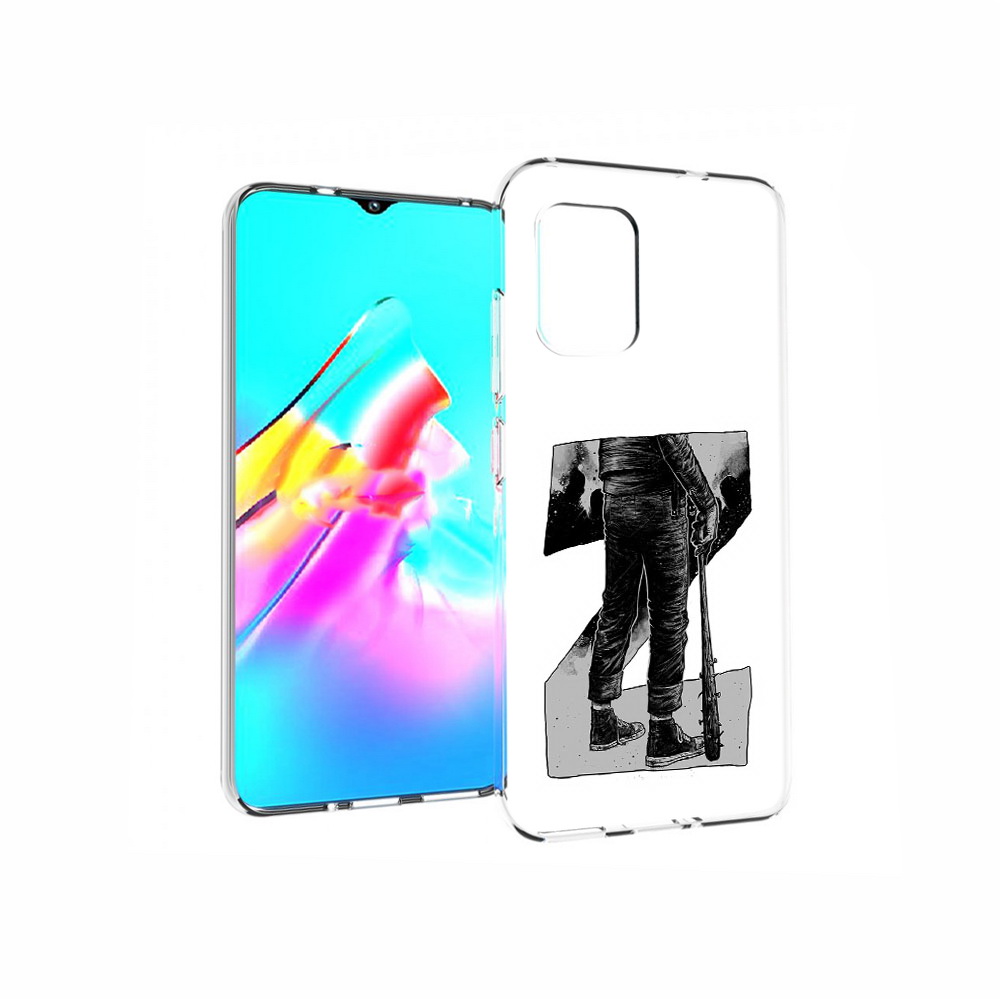 

Чехол MyPads Tocco для Asus Zenfone 8 воин черно белый, Tocco