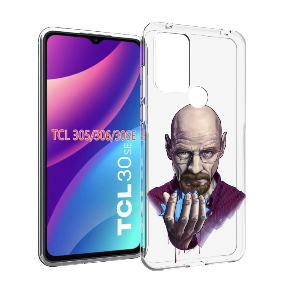

Чехол MyPads Хайзенберг для TCL 30SE/305/306/30E, Tocco