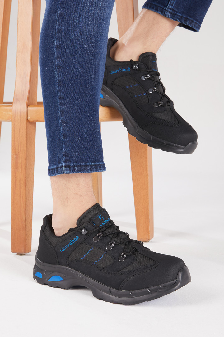 

Полуботинки мужские Tonny Black V1030-0_324 черные 43 EU (доставка из-за рубежа), V1030-0_324