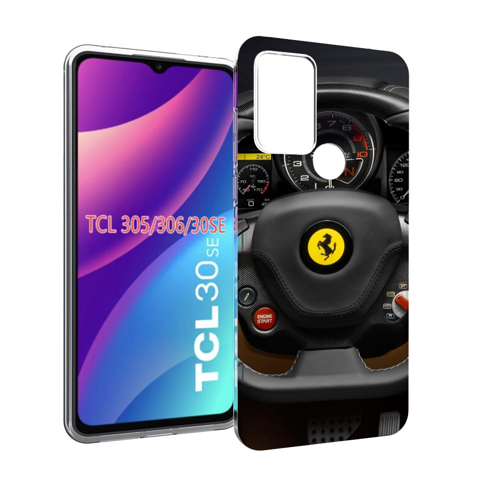 

Чехол MyPads Ферарри для TCL 30SE/305/306/30E, Tocco