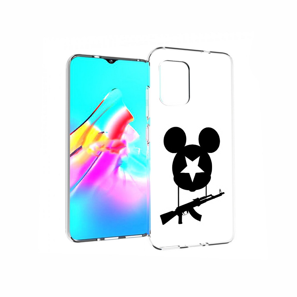 

Чехол MyPads Tocco для Asus Zenfone 8 АК Микки, Прозрачный, Tocco