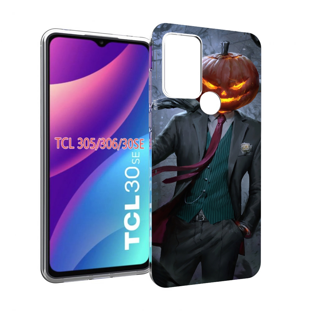 

Чехол MyPads Тыква-убийца для TCL 30SE/305/306/30E, Tocco