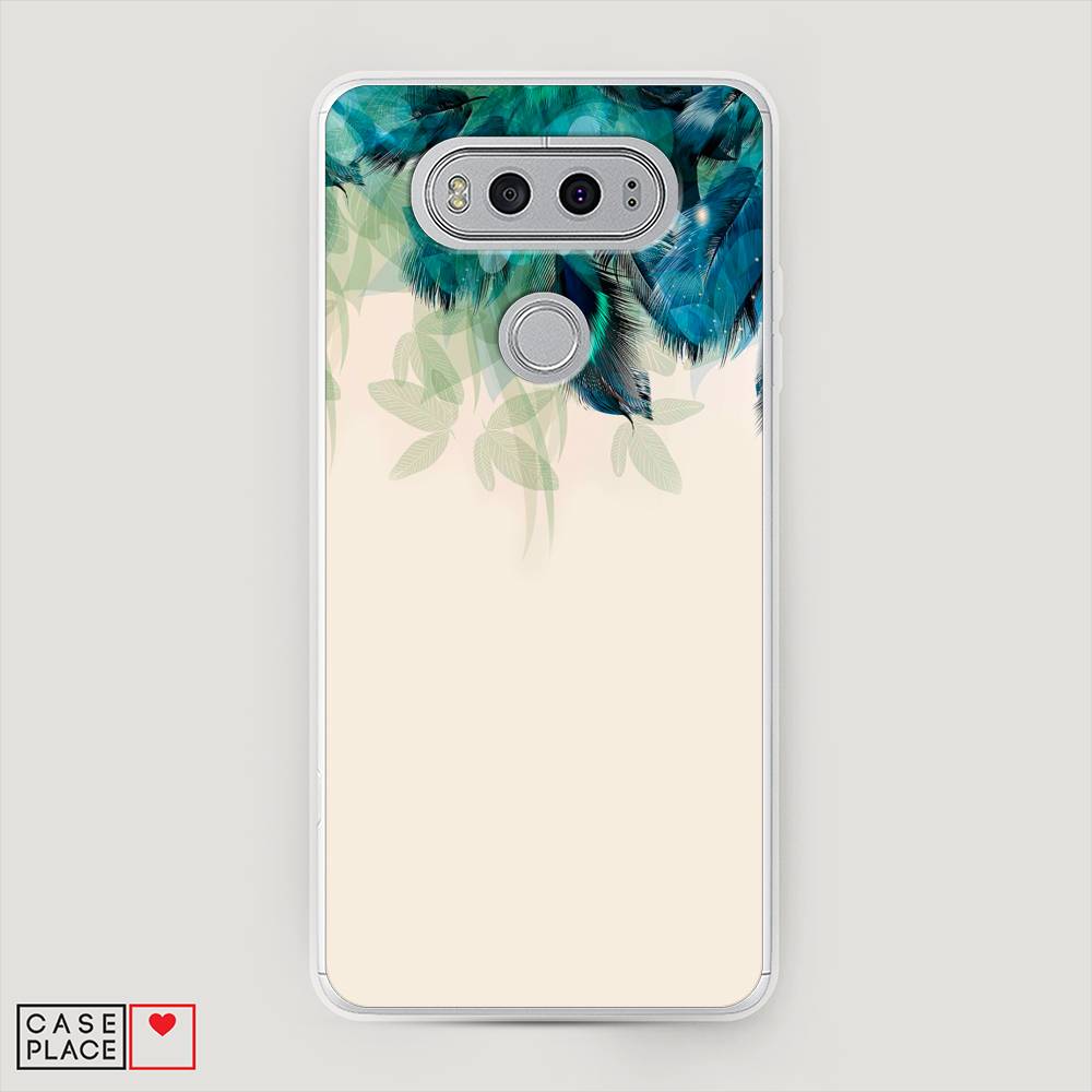 

Чехол Awog "Перья голубого цвета" для LG V20, 83350-2