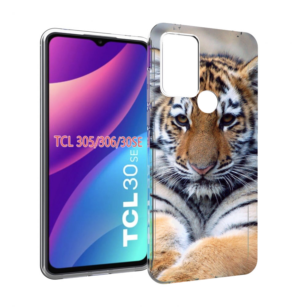 

Чехол MyPads Тигренок для TCL 30SE / TCL 305 / TCL 306 / TCL 30E, Tocco