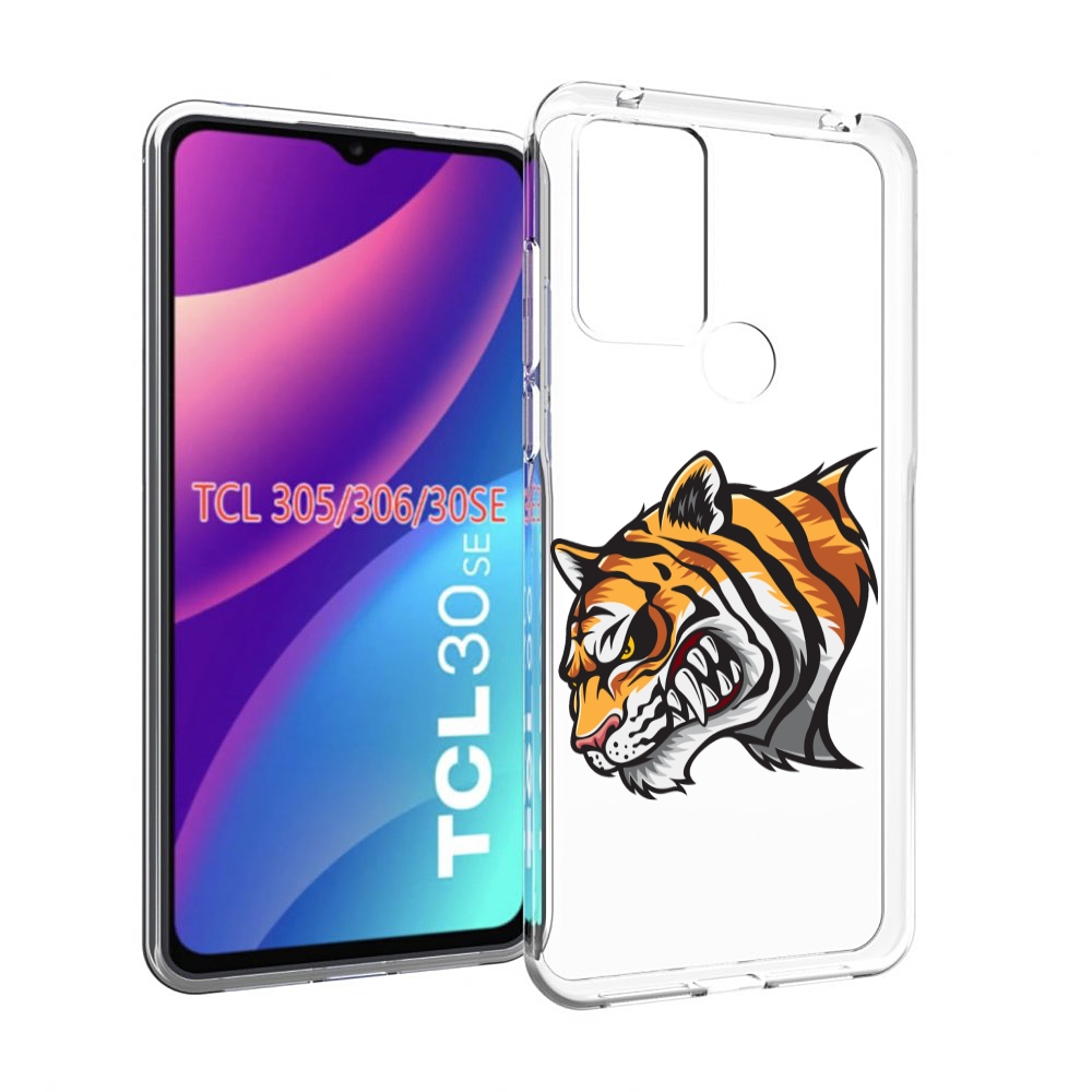 

Чехол MyPads Тигр для TCL 30SE / TCL 305 / TCL 306 / TCL 30E, Tocco
