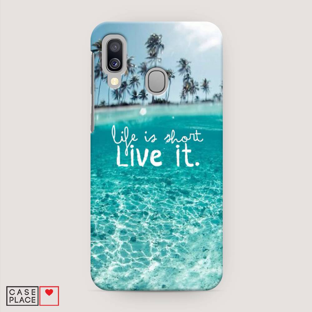 

Пластиковый чехол "Live it" на Samsung Galaxy A40