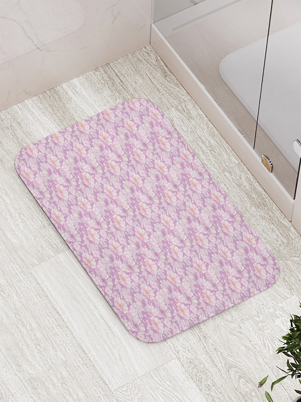 

Коврик противоскользящий для ванной, сауны, бассейна, 77х52 см bath_68094 JoyArty