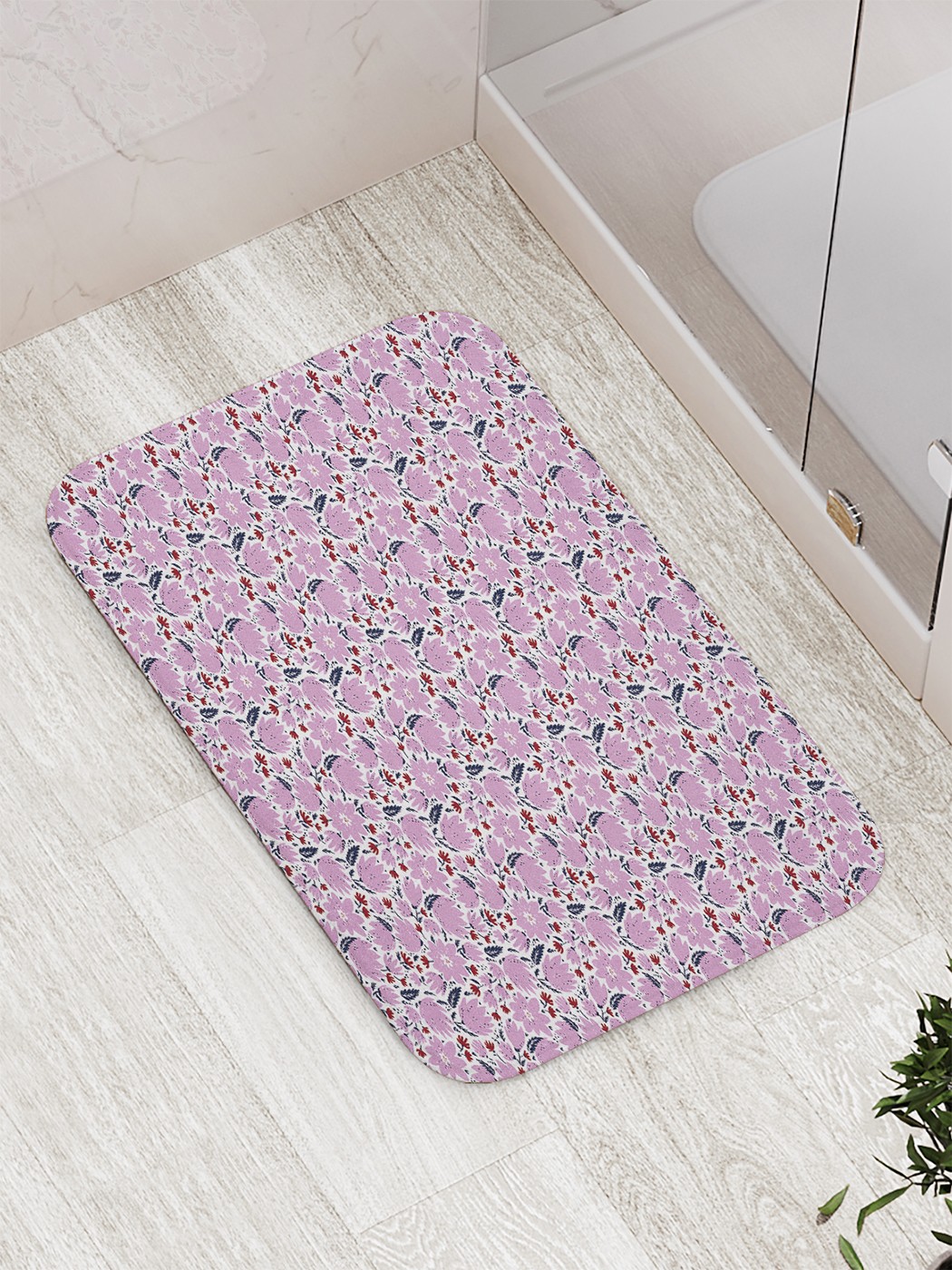 

Коврик противоскользящий для ванной, сауны, бассейна, 77х52 см bath_68093 JoyArty