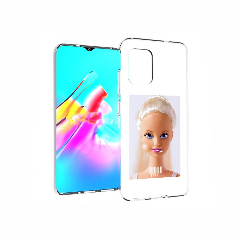 

Чехол MyPads Tocco для Asus Zenfone 8 барби, Прозрачный, Tocco