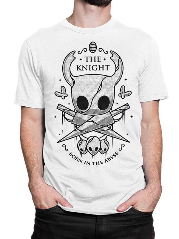 

Футболка мужская DreamShirts Studio Игра Hollow Knight HOL-41112w-2 белая L, Белый, Игра Hollow Knight HOL-41112w-2