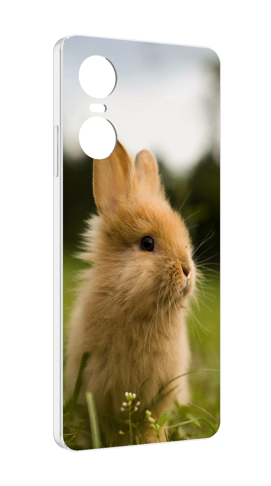 Чехол Mypads Кролик Для Tecno Pop 6 Pro