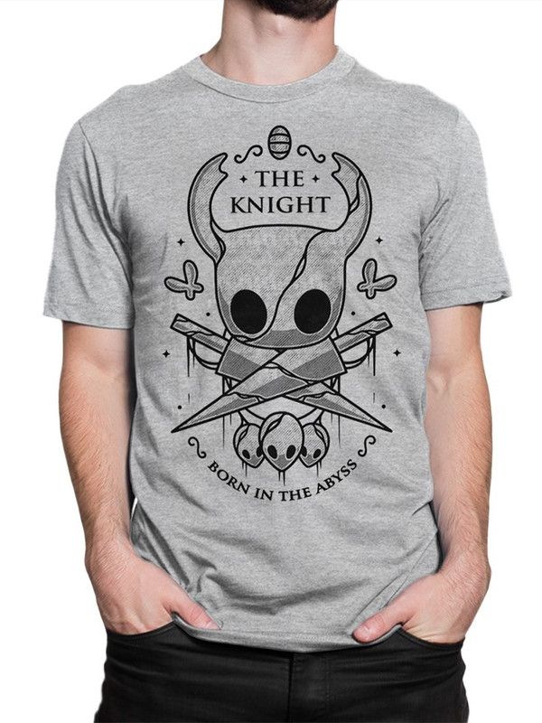 

Футболка мужская DreamShirts Studio Игра Hollow Knight HOL-41112g-2 серая M, Серый, Игра Hollow Knight HOL-41112g-2