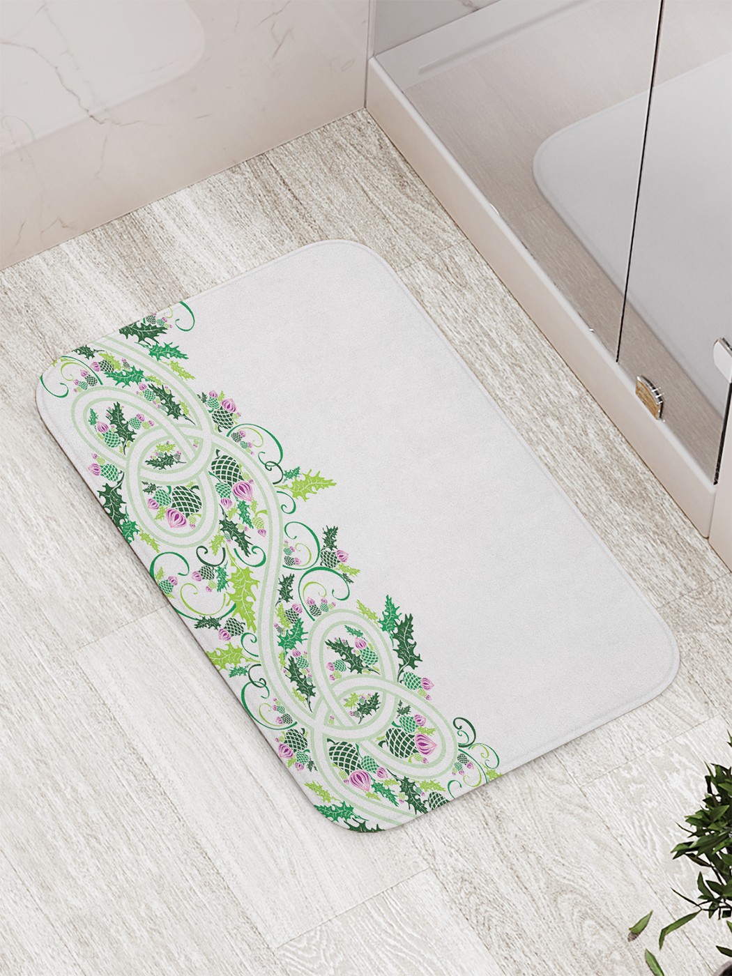 

Коврик противоскользящий для ванной, сауны, бассейна, 77х52 см bath_68034 JoyArty
