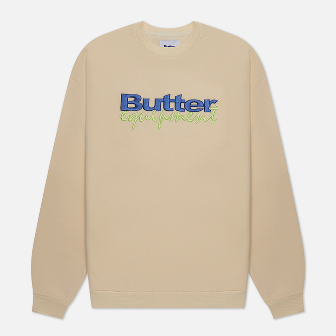 

Свитшот мужской Butter Goods Equipment Embroidered Crew Neck желтый L, Equipment Embroidered Crew Neck