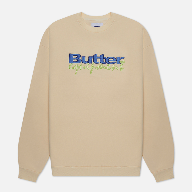 

Свитшот мужской Butter Goods Equipment Embroidered Crew Neck желтый M, Equipment Embroidered Crew Neck