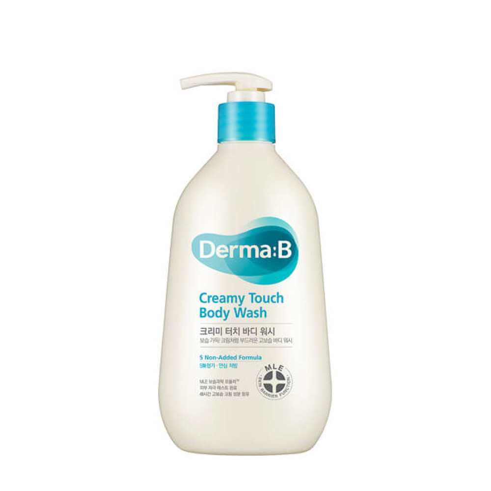 Крем-гель для душа Derma: B Creamy Touch Body Wash на ламеллярной эмульсии