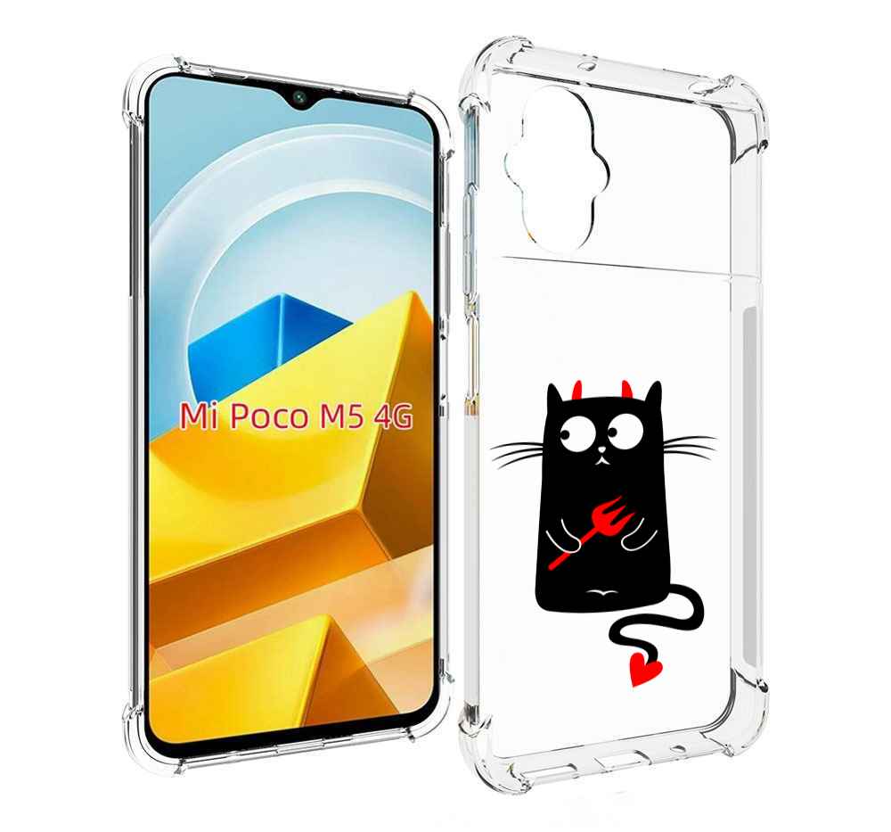 

Чехол MyPads Tocco для Xiaomi M5 Кот демон, Прозрачный, Tocco
