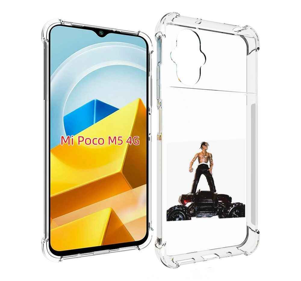 

Чехол MyPads Tocco для Xiaomi M5 Travis Scott - Rodeo, Прозрачный, Tocco