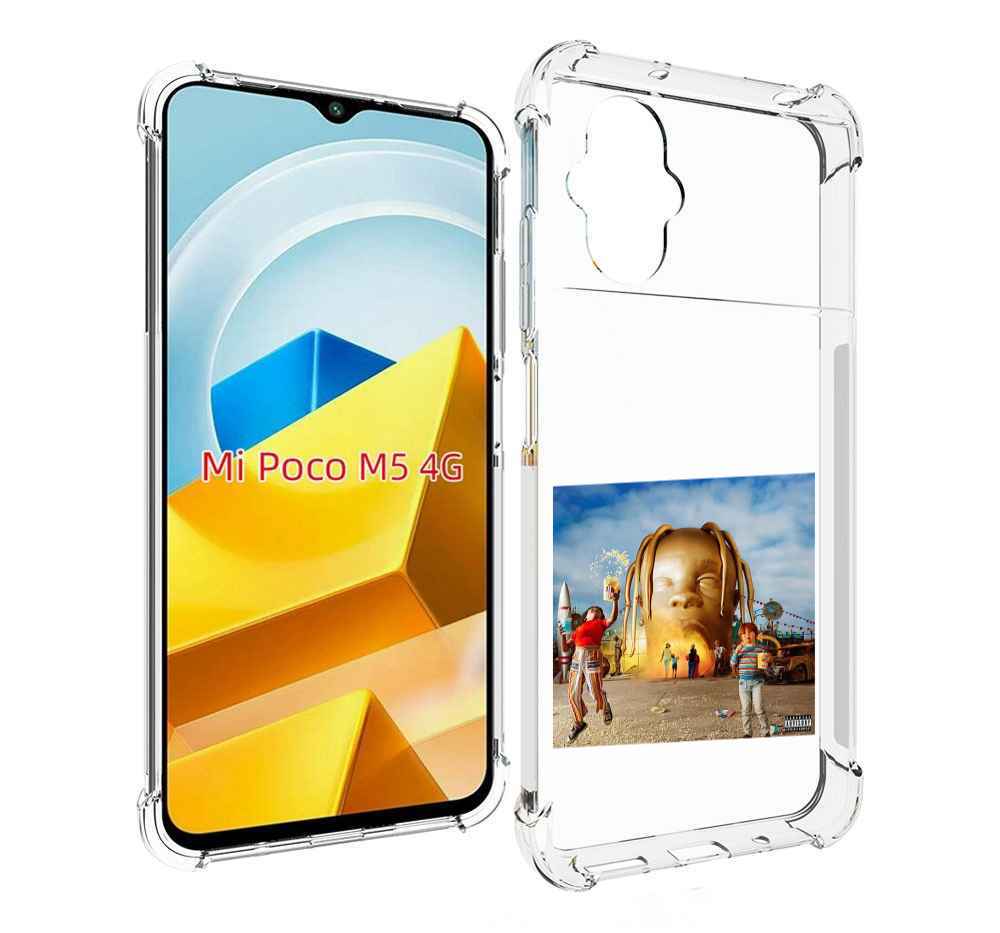 

Чехол MyPads Tocco для Xiaomi M5 Travis Scott - Astroworld, Прозрачный, Tocco
