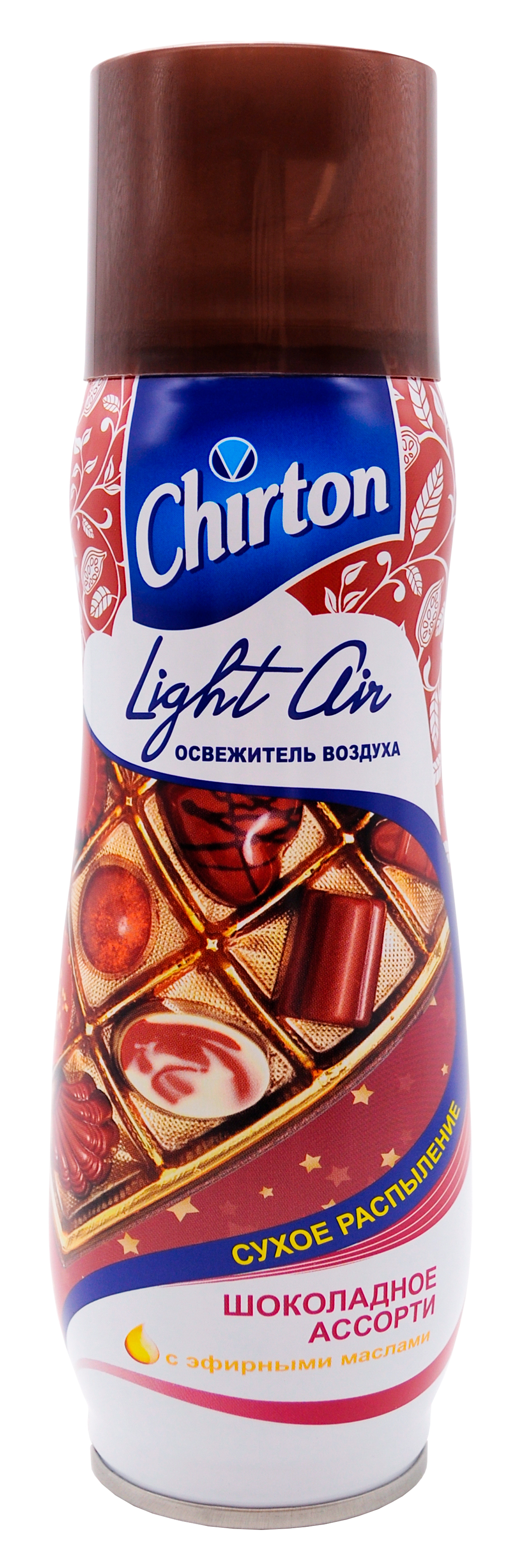 

Освежитель воздуха Chirton шоколадное ассорти 300 мл, 154765
