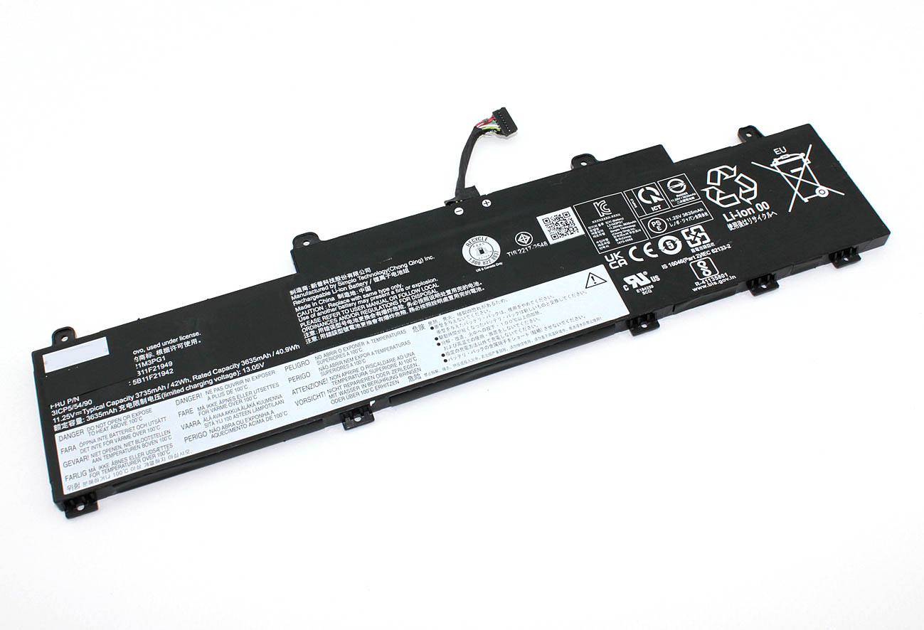 

Аккумулятор для ноутбука Lenovo L14 gen 3 L21L3PG1 11.25V 42Wh, Lenovo L14 gen 3 (L21L3PG1) 11.25V 42Wh