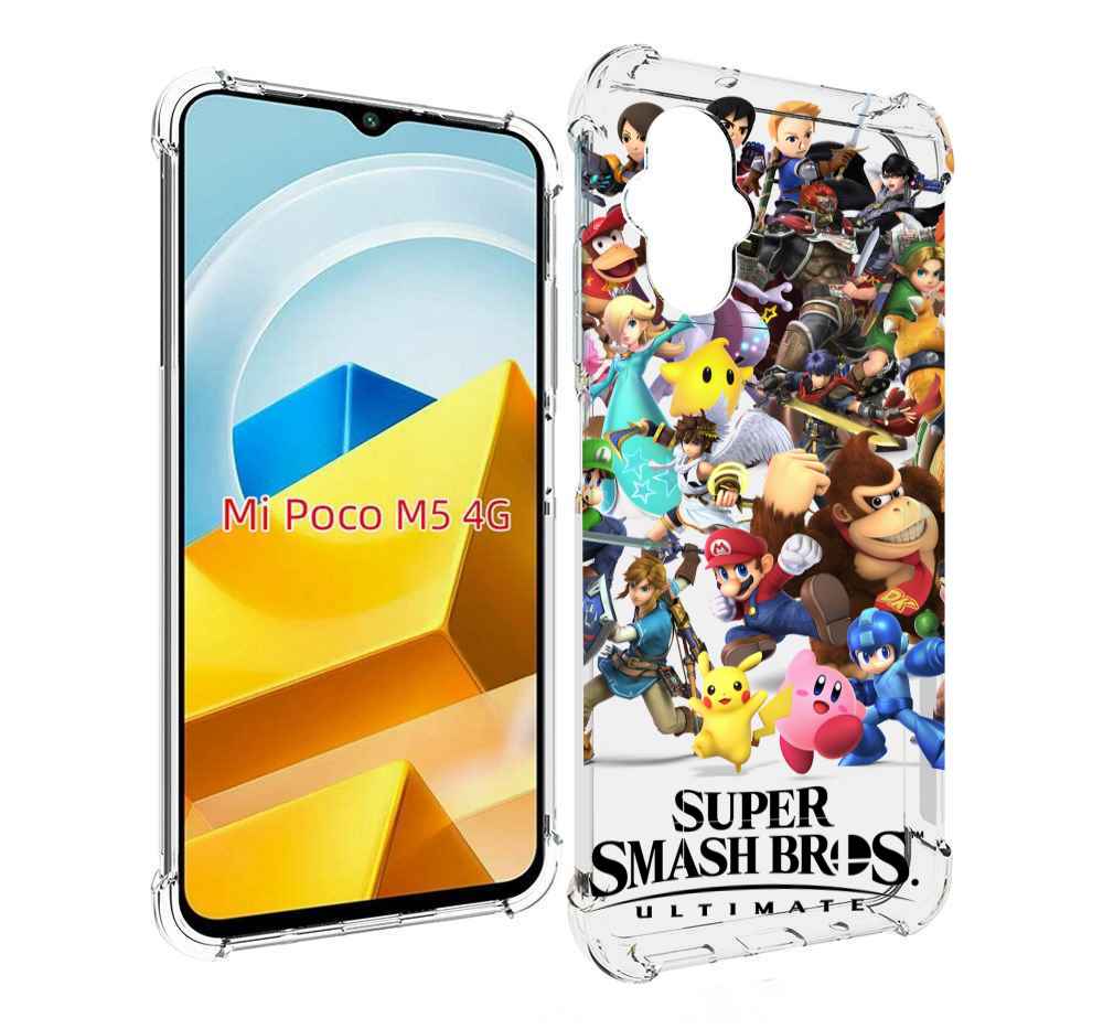 

Чехол MyPads Tocco для Xiaomi M5 Super Smash Bros, Прозрачный, Tocco