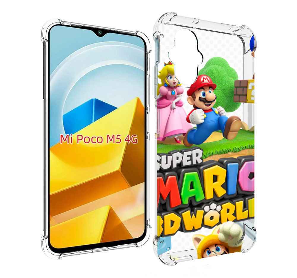 

Чехол MyPads Tocco для Xiaomi M5 Super Mario 3D World, Прозрачный, Tocco