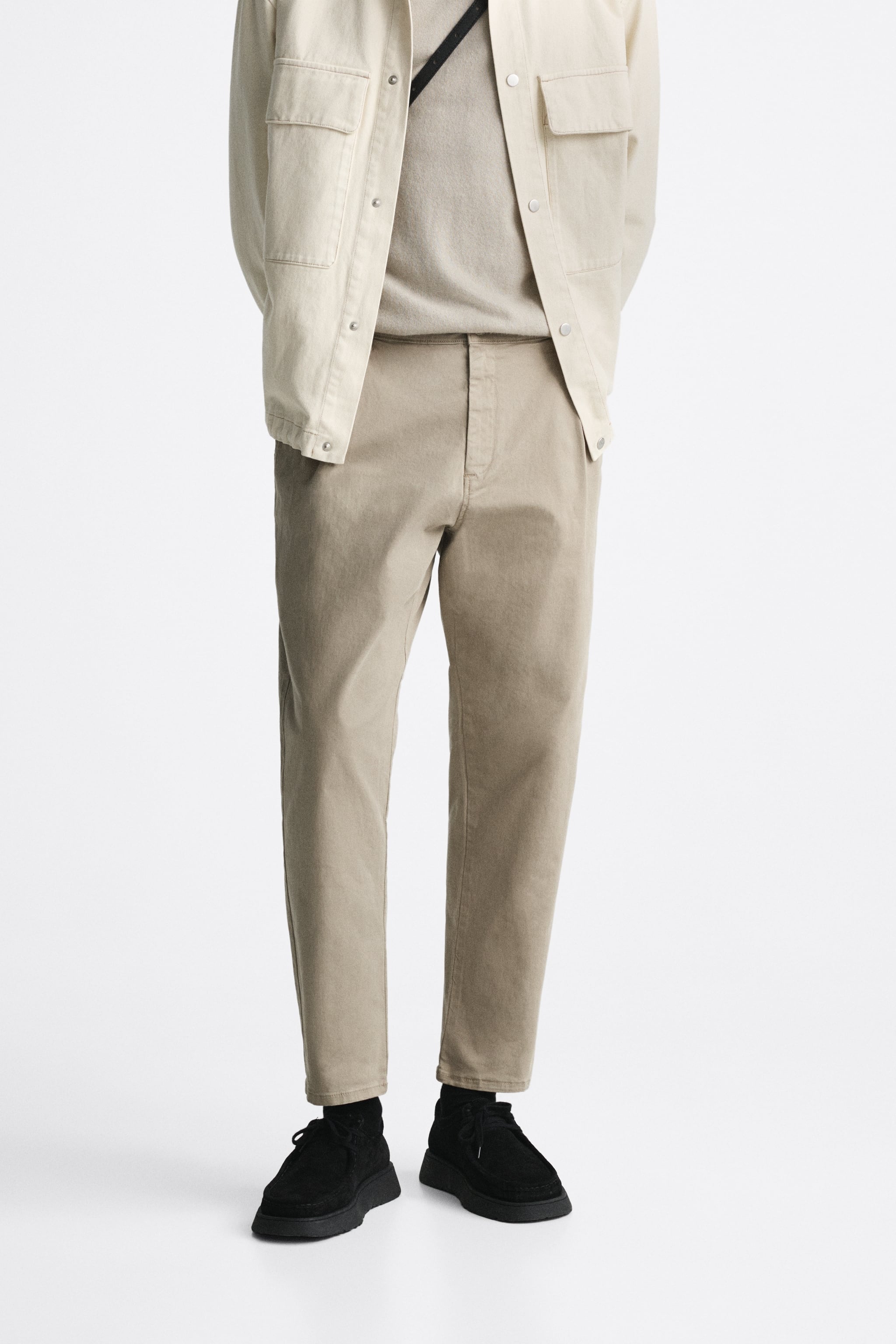 

Брюки мужские ZARA 08727430 хаки 42 RU (доставка из-за рубежа), 08727430