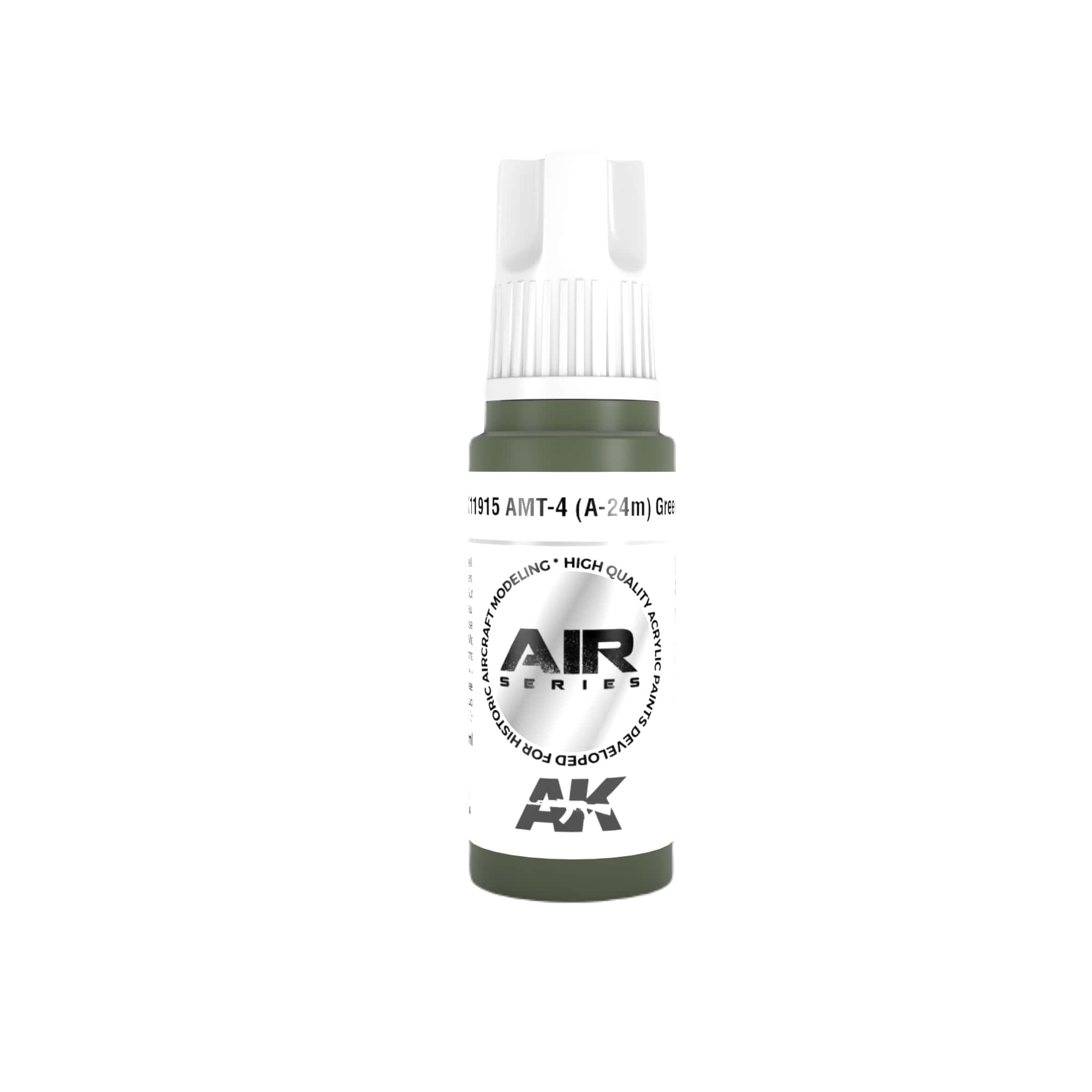 

AK11915 Краска акриловая 3Gen AMT-4 A-24m Green, Зеленый