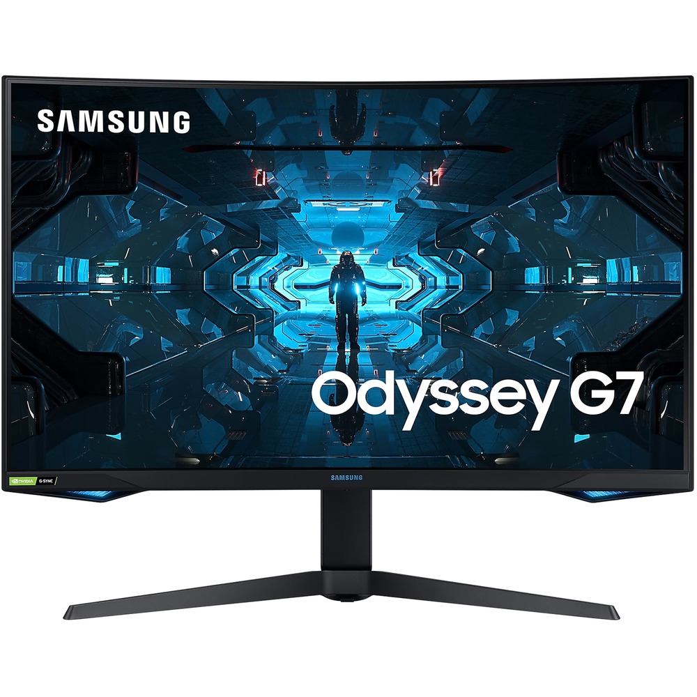 фото 26.9" монитор samsung odyssey g7 lc27g75tqsmxue black 240hz 2560x1440 va