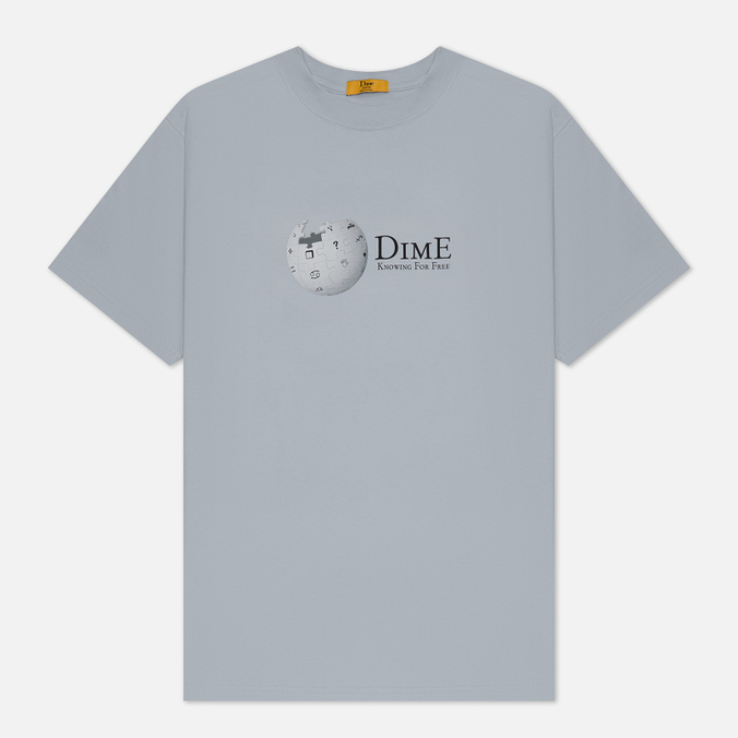 

Футболка мужская Dime Dimepedia серая S, Dimepedia