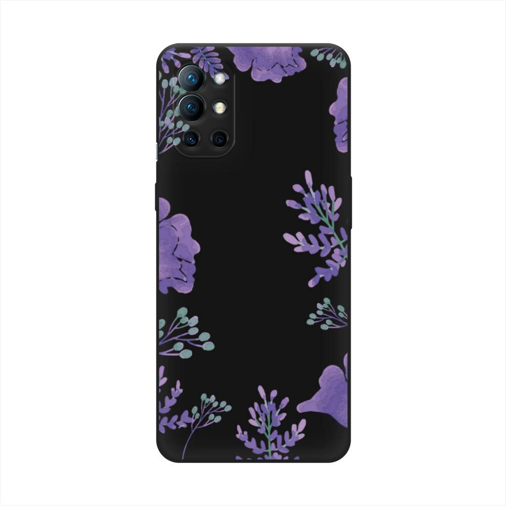 

Чехол Awog на OnePlus 9R / ВанПлас 9R "Сиреневая цветочная рамка", Прозрачный;фиолетовый, 151652-1