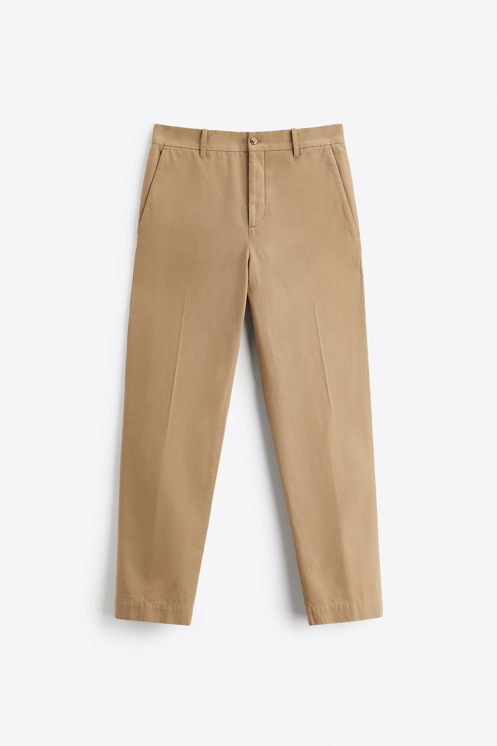 

Брюки мужские ZARA 04466689 бежевые 46 RU (доставка из-за рубежа), Бежевый, 04466689